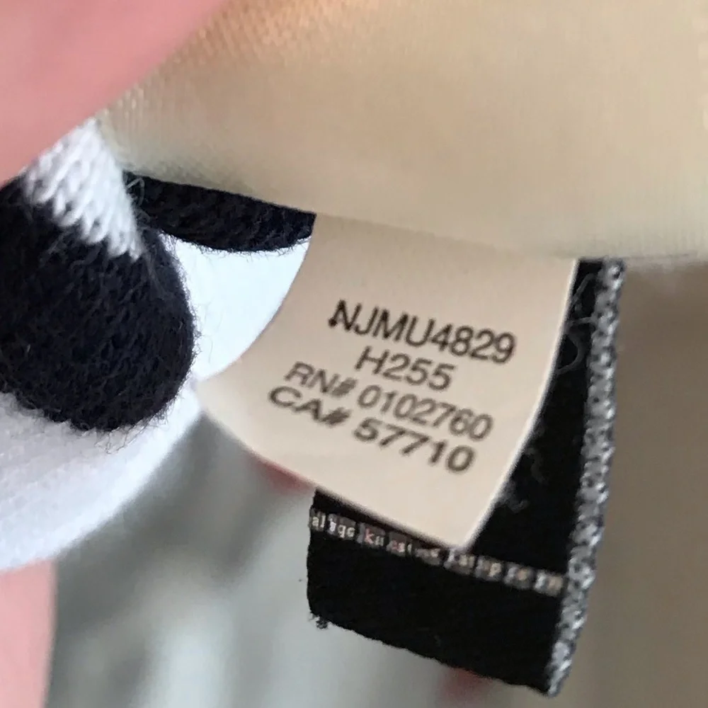 Kate Spade | Cotton Jersey Lace Up Stripe Dress - Picture 6 of 8